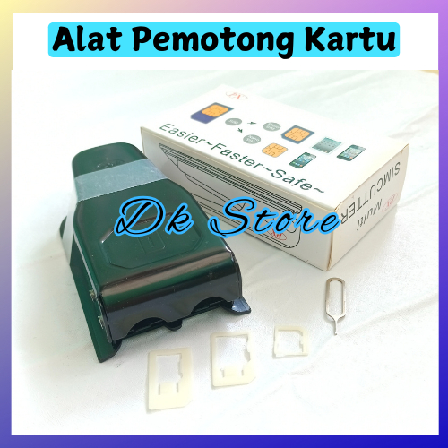 

1 Set Alat Potong Kartu Sim Card 2 In 1 Sim Cutter Pemotong Kartu Sim Mikro Dan Nano