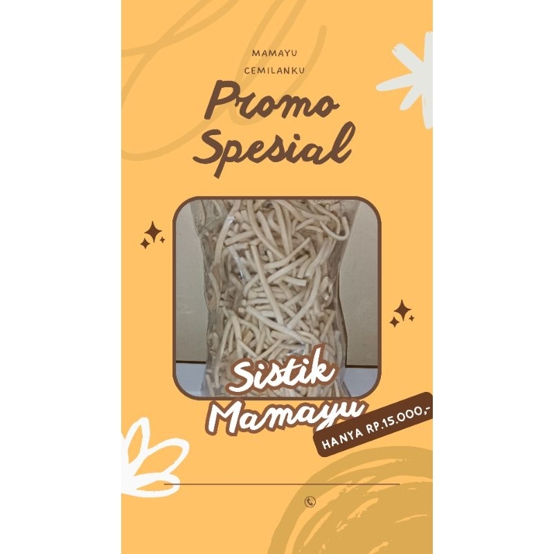 

Cemilan Jajanan Sistik pedas gurih original khas sumedang