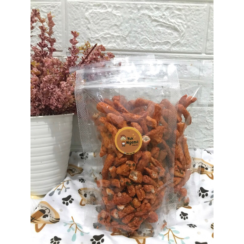 

Basreng pedas daun jeruk 80gr