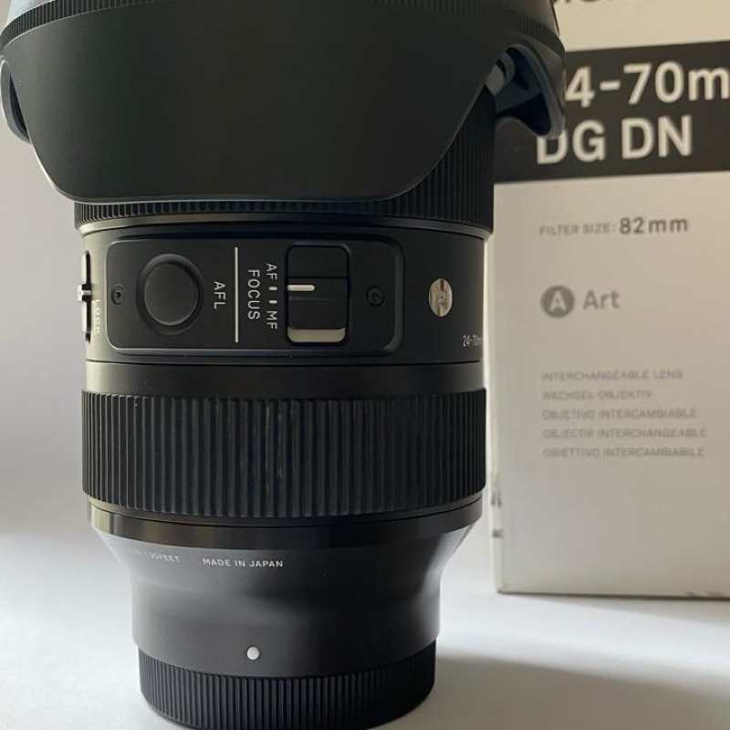 sigma 24-70mm f2.8 DG DN for sony