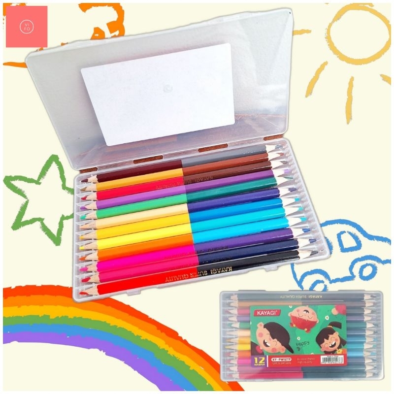 

Pensil Warna untuk Anak Sekolah TK PAUD SD 24 Warna