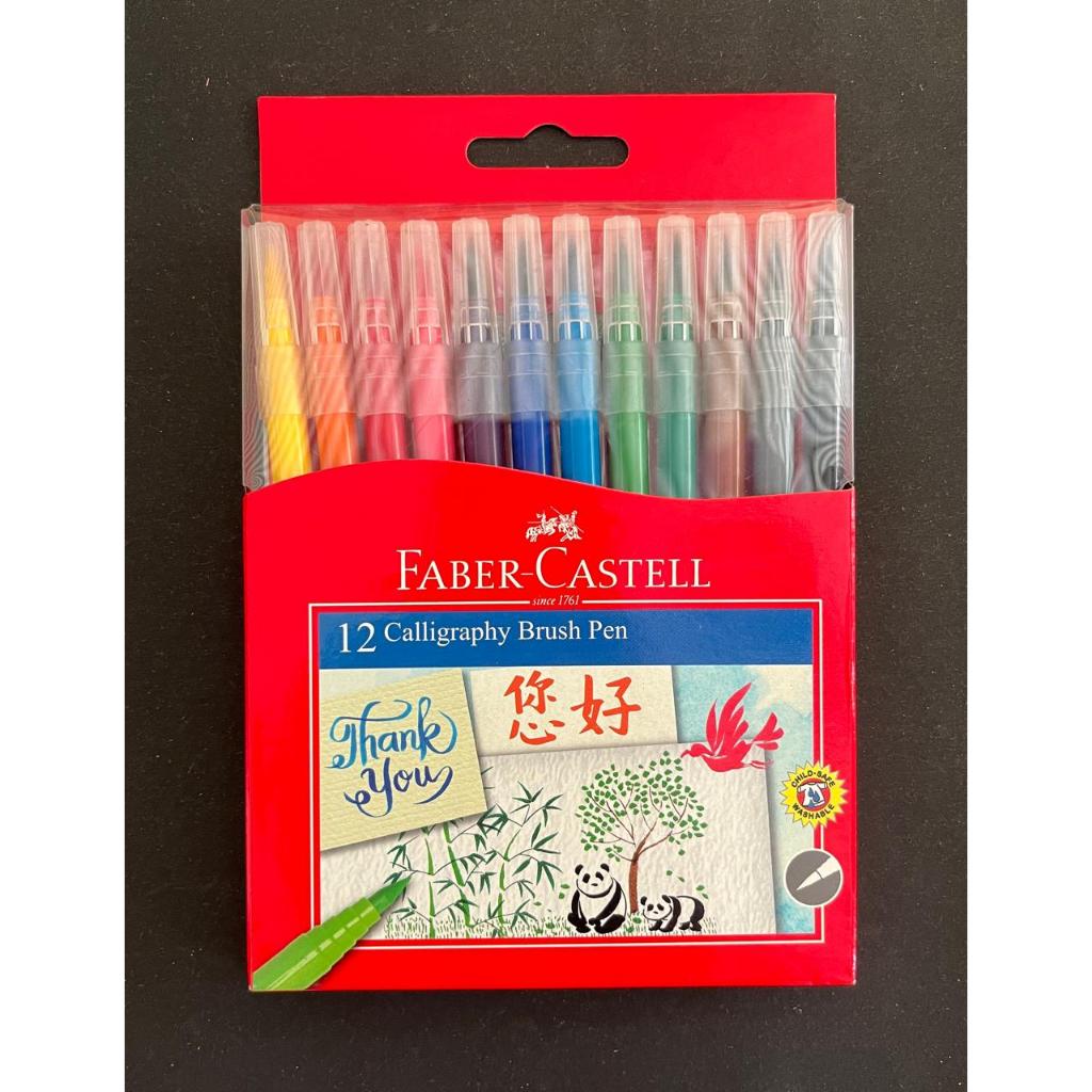 

Toko Panda Calligraphy Brush Pen FaberCastel 12 Warna