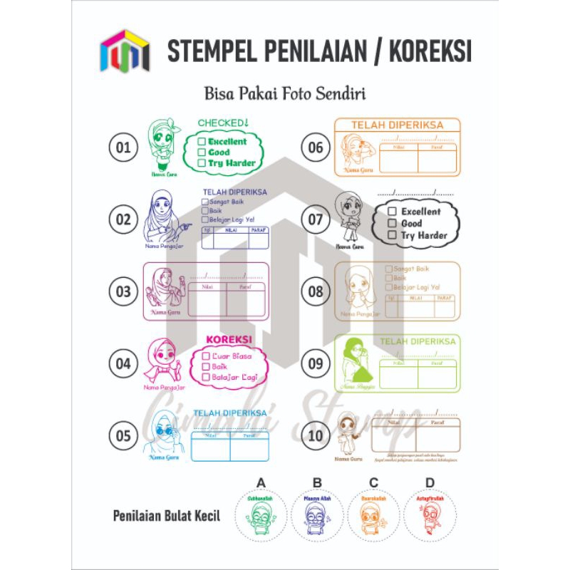 

Stempel Penilaian / Koreksi