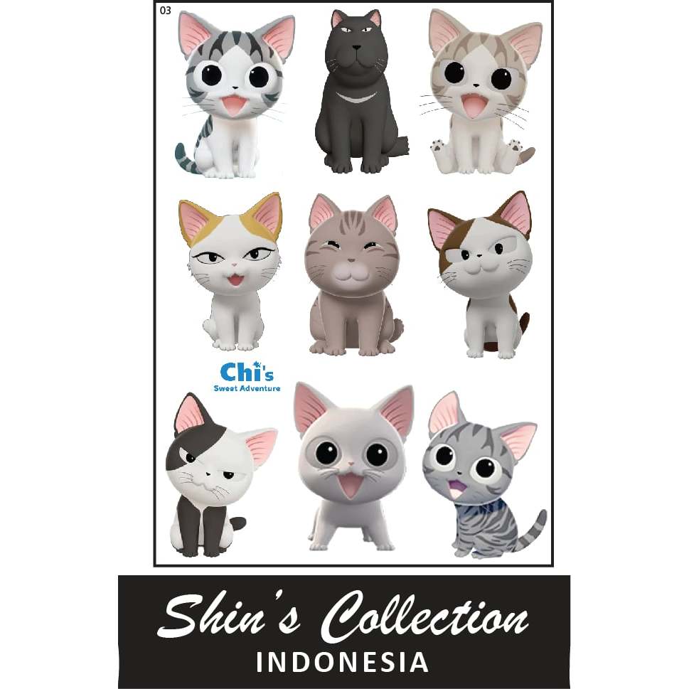 

Sticker stiker Cat Chi's Sweet Adventure 1 pc