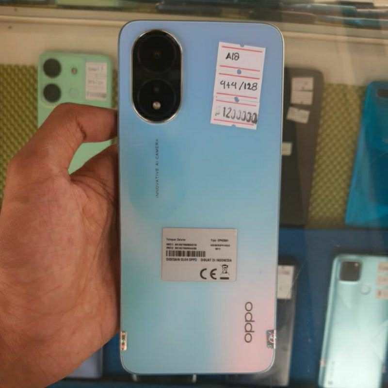 OPPO A18 RAM 4+4 / 128GB (Bekas)