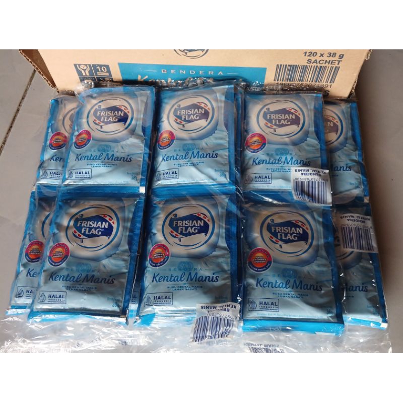 

SUSU FRISIAN FLAG SACHET 1 RENCENG ISI 6 PCS