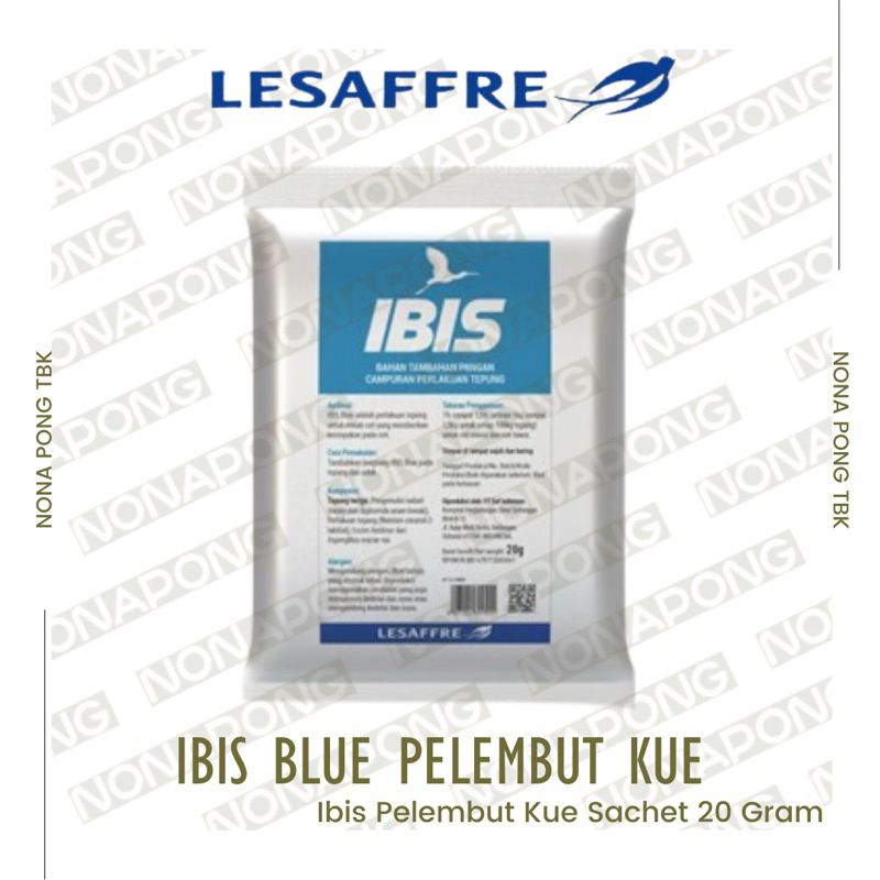 

Pelembut Kue Dan Roti | Bread Improver | Pelembut Kue dan Roti Ibis Blue | Ibis Blue Pelembut Kue dan Roti | Pelembut Kue dan Roti Ibis Blue 20 gram