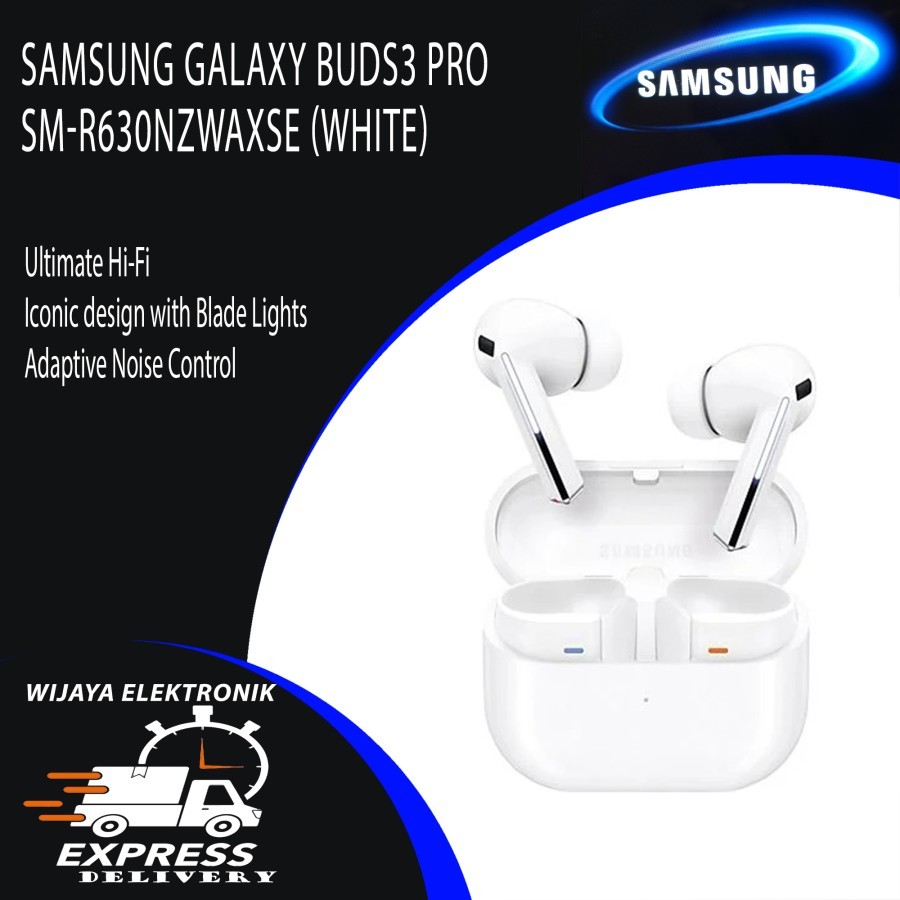 Samsung Galaxy Buds3 Pro SM-R630NZWaxse (White) Ear Buds Samsung ORIGINAL 100%