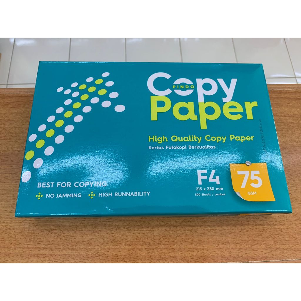 

Kertas HVS Copy Paper F4 75 Gsm / COPYPAPER 75 GRAM