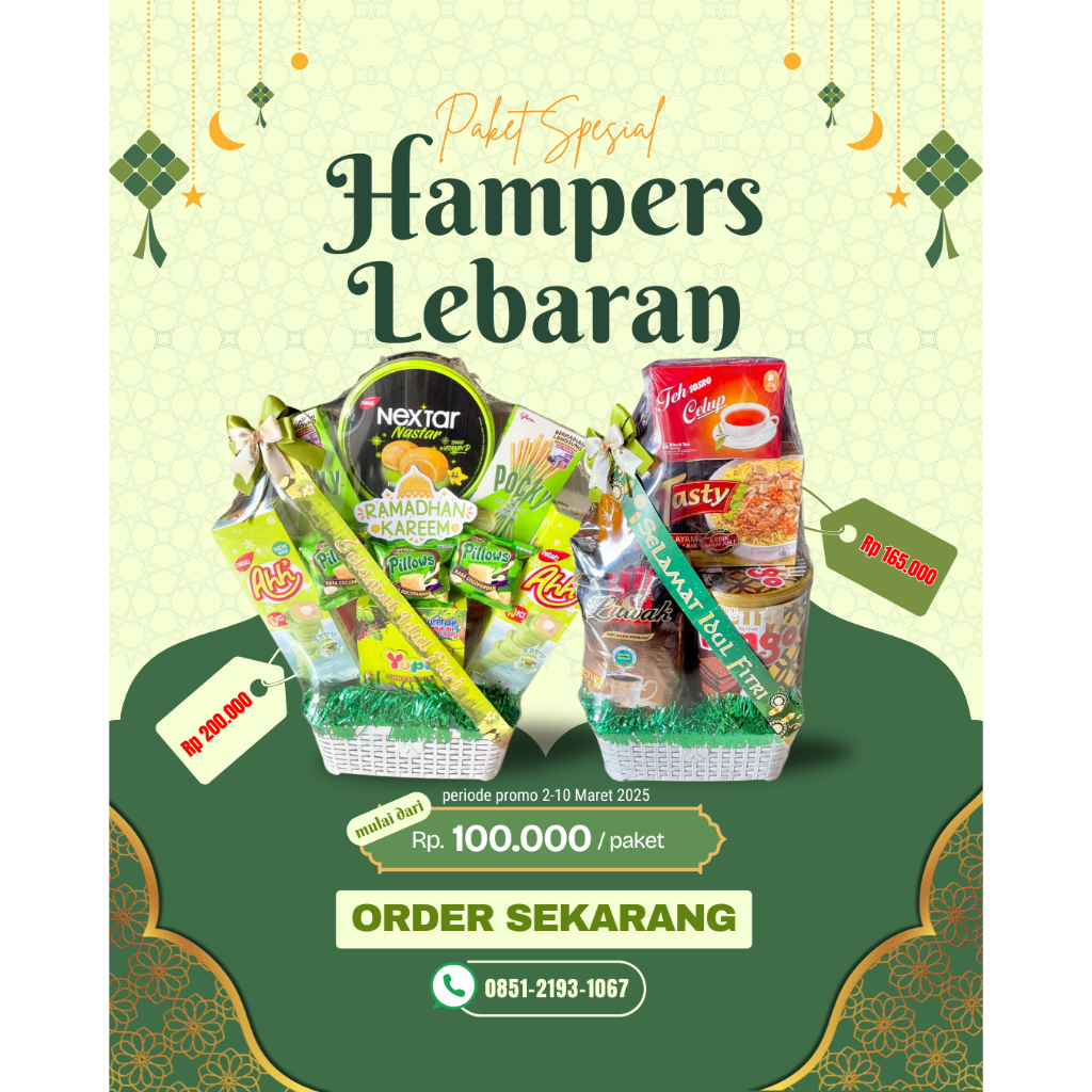 

PARSEL HAMPERS LEBARAN IDUL FITRI