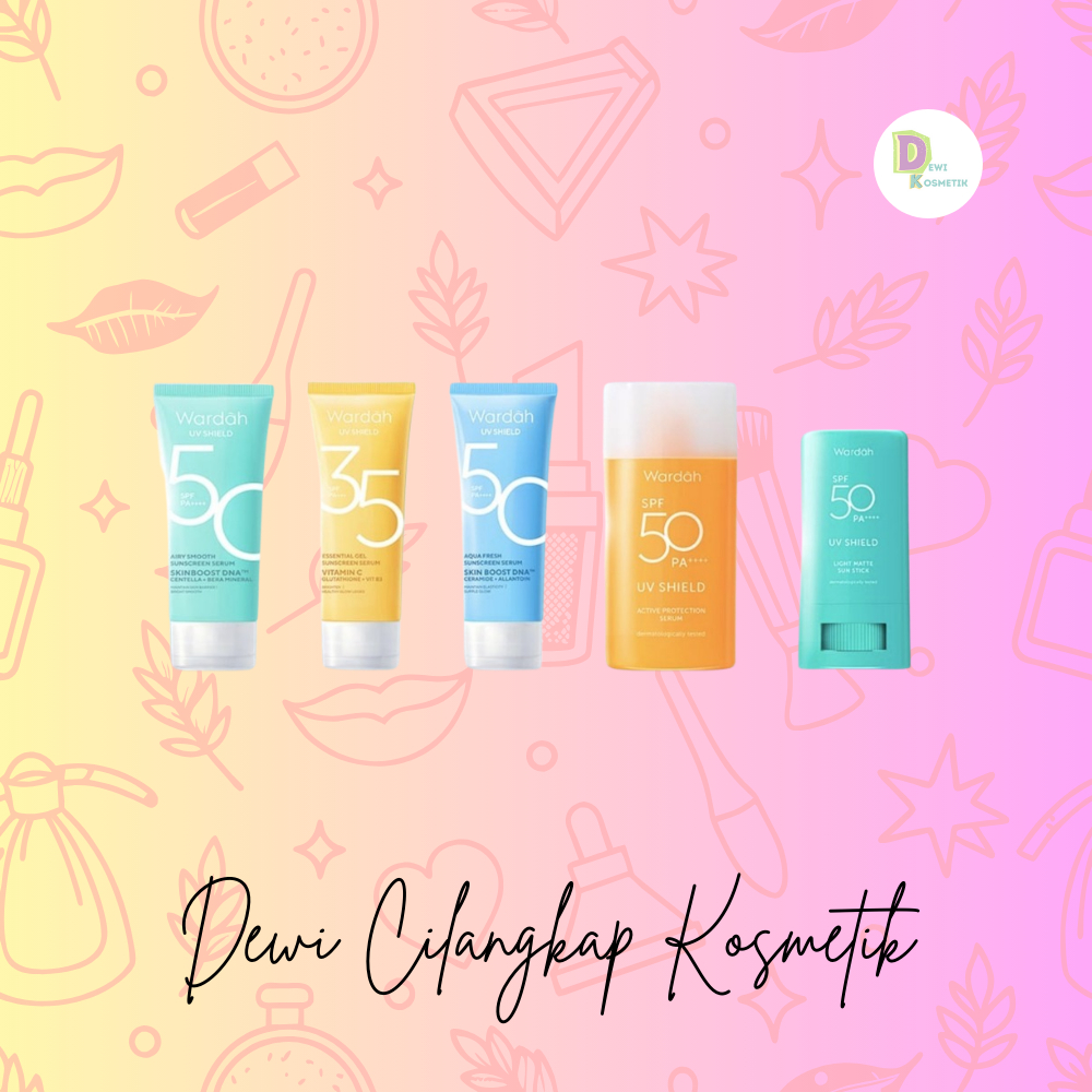 SUNSCREEN WARDAH - SUNSCREEN - WARDAH Shield Essential Gel Sunscreen - WARDAH Shield Aqua Fresh suns