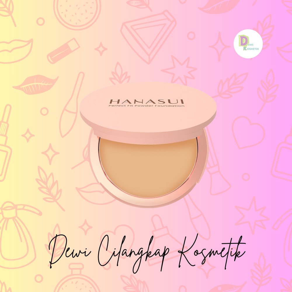 Hanasui Perfect Fit Powder Foundation - BEDAK PADAT HANASUI - BEDAK PADAT - BEDAK - BPOM
