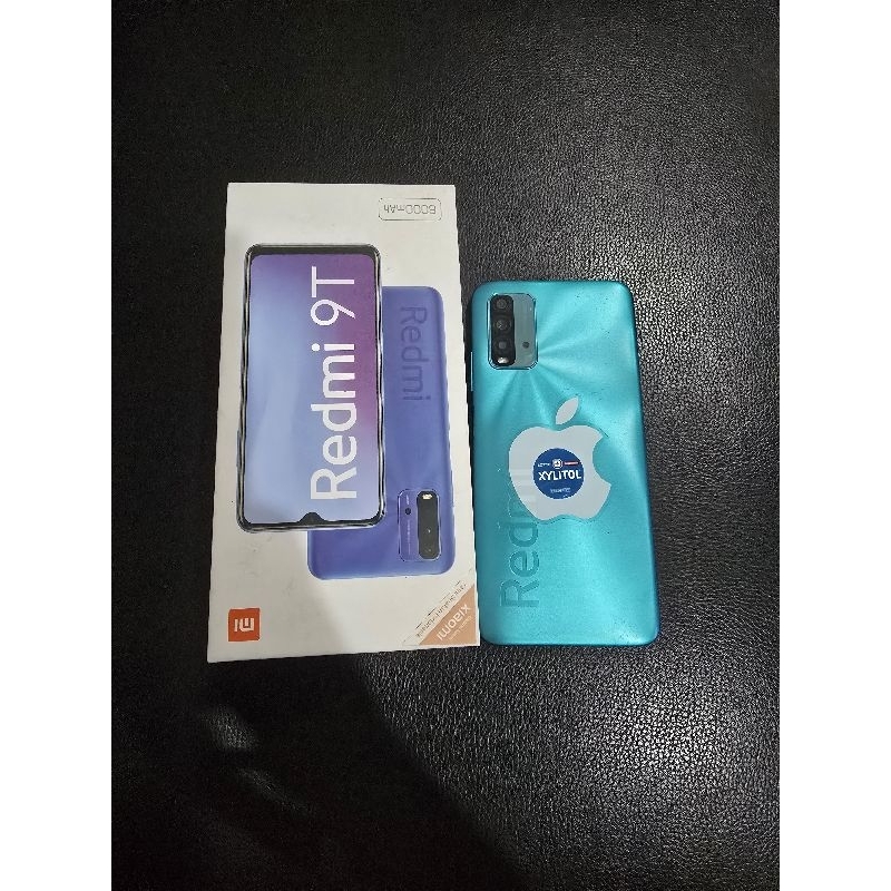 hp second xiomi REDMI 9T warna green-black