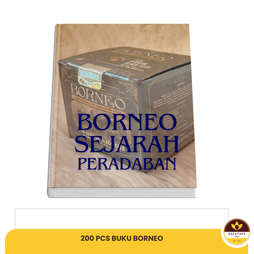 

Buku Borneo 200 Pcs