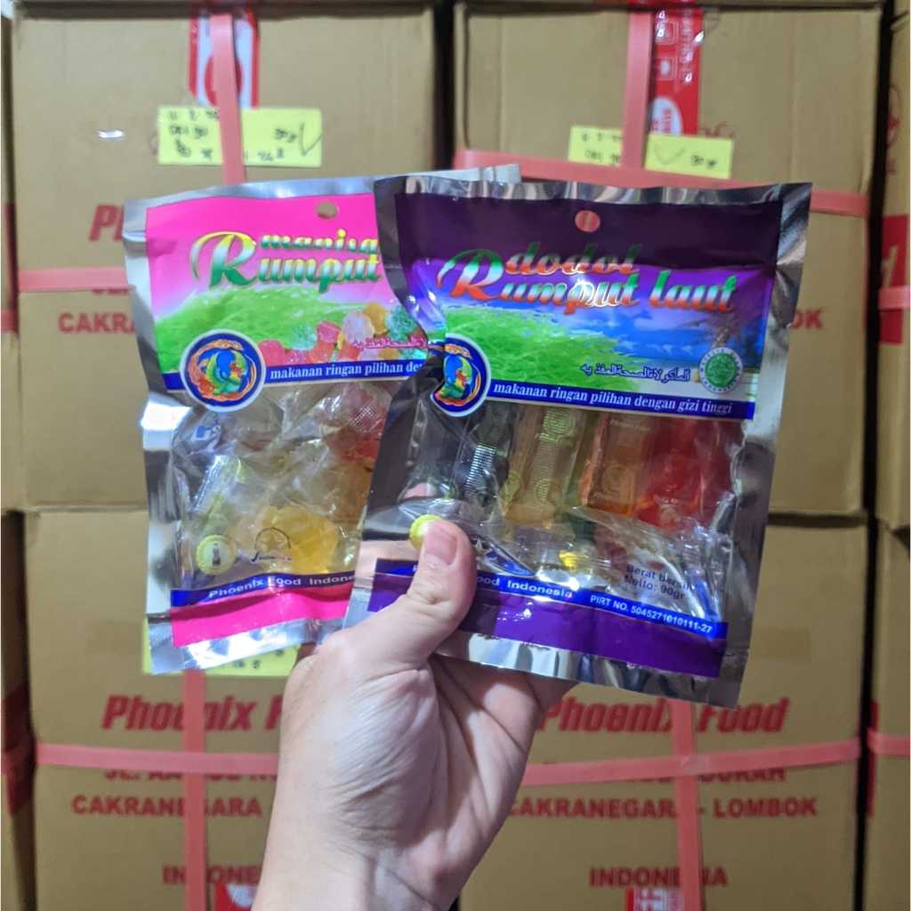 

[ HALAL ] Paket Kinjo Dodol Manisan Rumput Laut Isi 2 Bungkus / Kinjo Jelly Viral / Oleh Oleh Khas Lombok