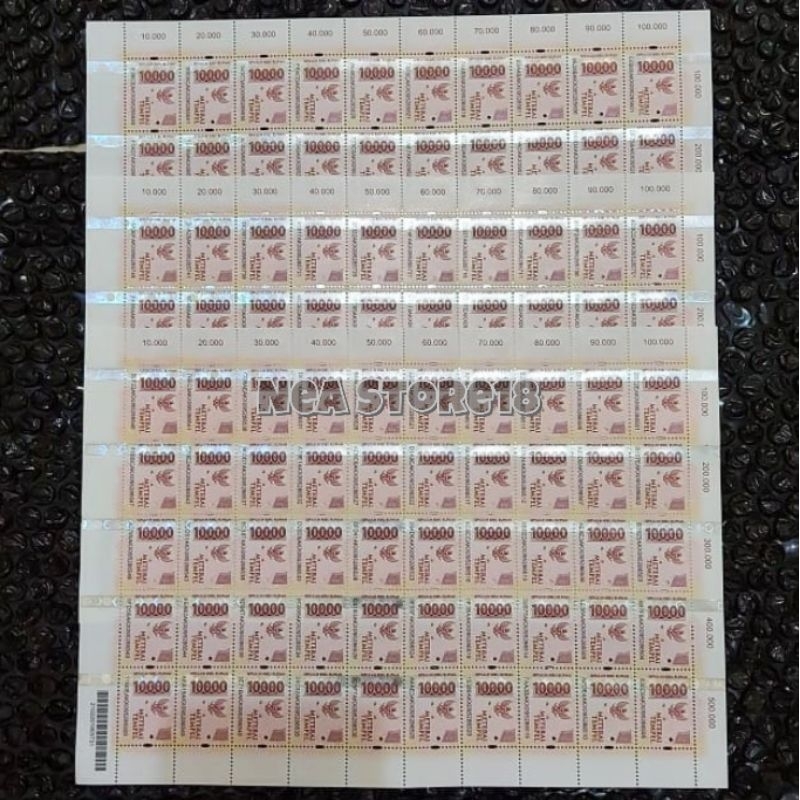 

Materai Tempel 10000 Asli Peruri Original