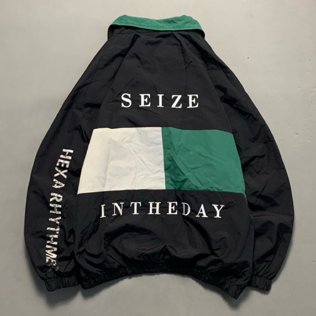 Windbreaker jacket attention