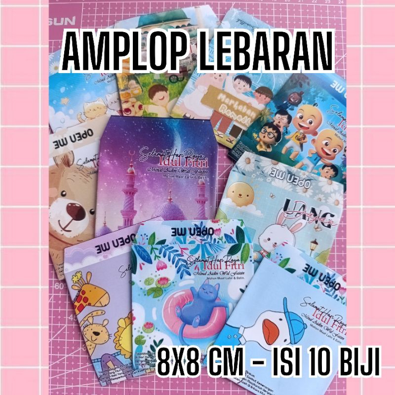 

10 Biji Amplop Lebaran / Angpao Lebaran