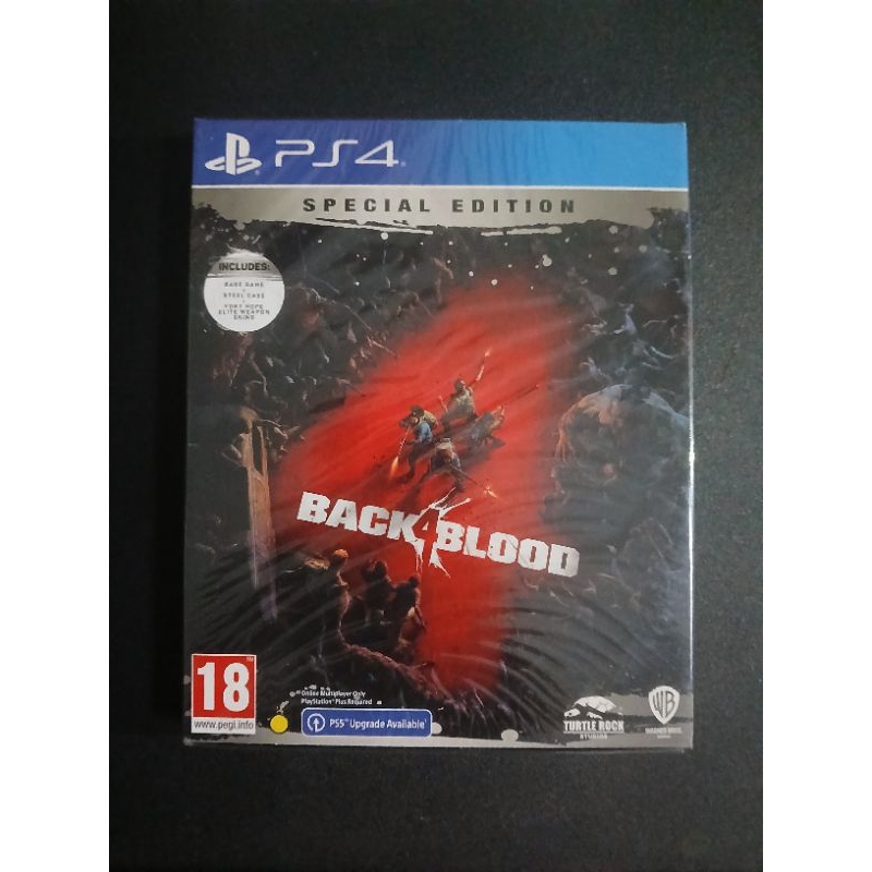 NEW BD PS4 Back 4 Blood Special Edition SteelCase kaset ps 4 game games back4blood seperti wwz days 