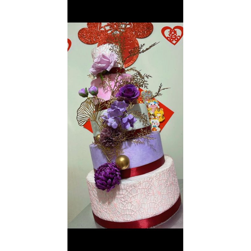 wedding dummy cake