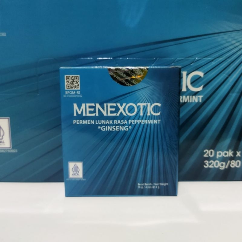 Permen Pria Menxotic|Mense Xotic|Mens Exotic|MeneXotic Original Candy Stamina 1 Kotak Isi 4pcs