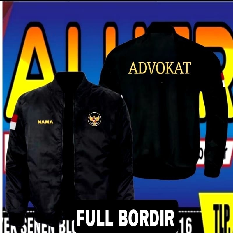 Jaket bordir advokat jaket advokat jaket bomber advokat jaket kerja advokat jaket seragam advokat ja