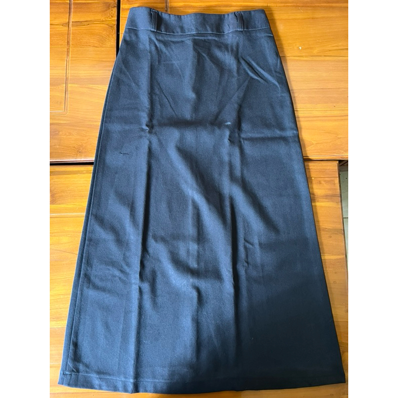 Preloved Rok Span Kerja, Rok Duyung Hitam & Ungu, Rok Polkadot (BACA DESKRIPSI)