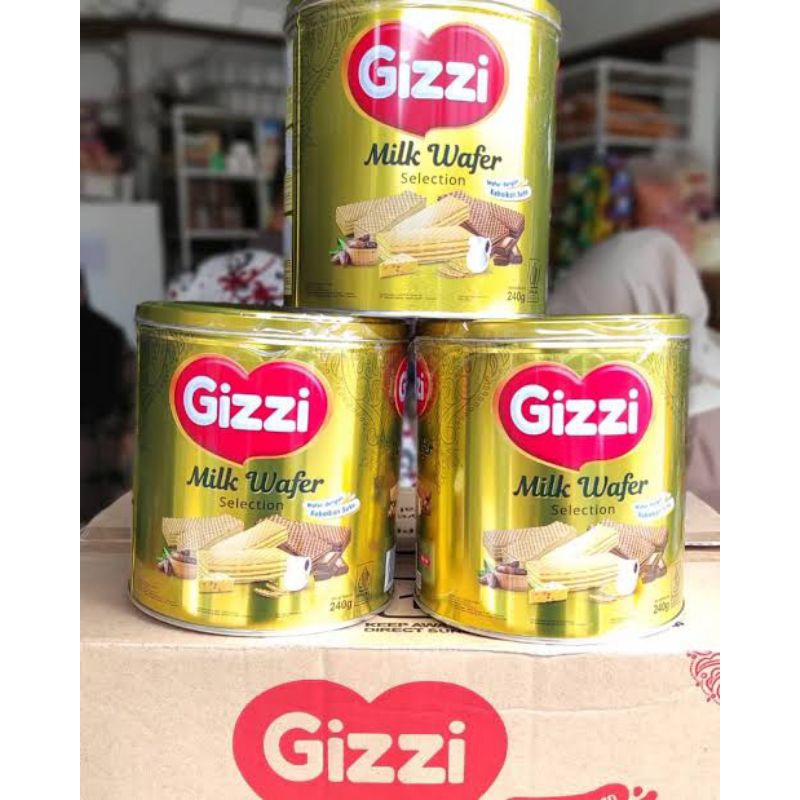 

[Promo] Gizzi wafer - 6 kaleng