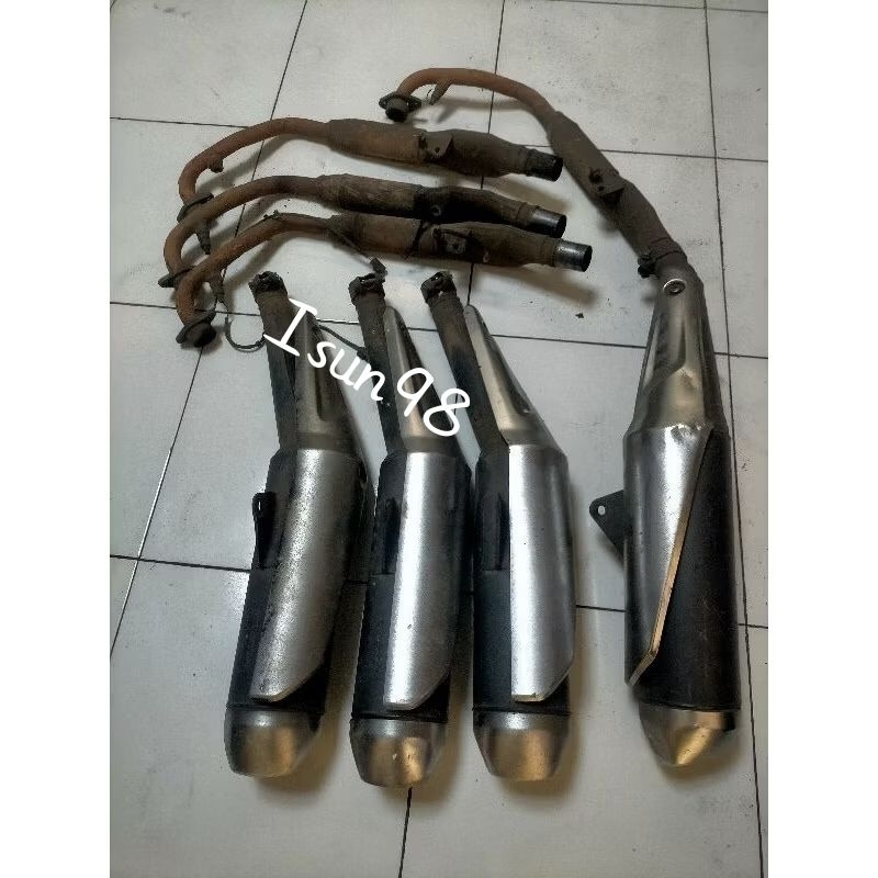 KNALPOT STANDAR HONDA CBR150 LOKAL K45 COPOTAN ORIGINAL