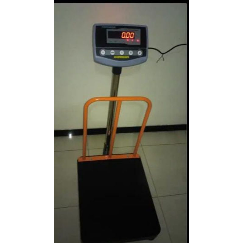 Timbangan digital duduk henher 150Kg/Timbangan duduk 2 display