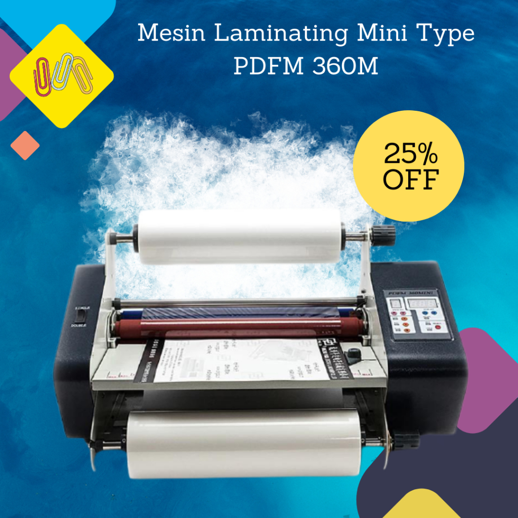 

Mesin Laminating Mini 360 Bright Office Type PDFM 360M