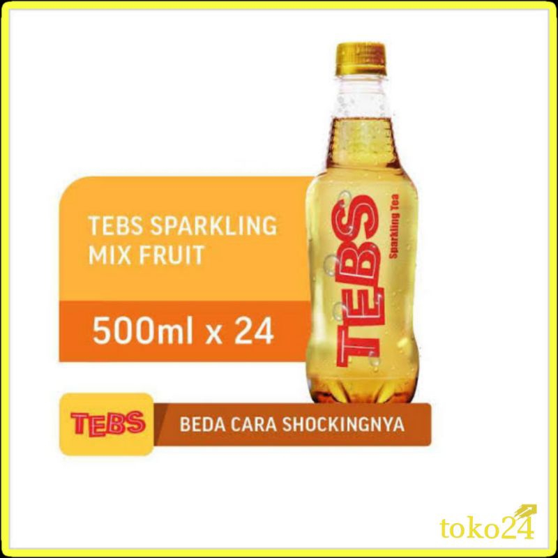 

Tebs Sparkling Tea Mix Fruit 500 ml 1 Dus isi 24