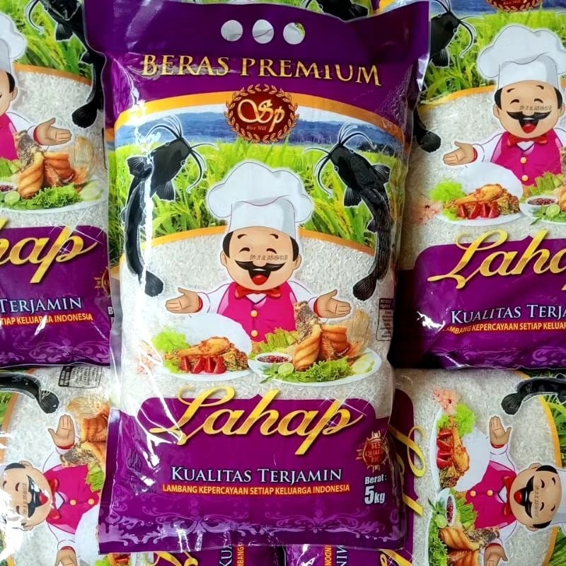 

beras lahap lele kemasan 5kg dan kebutuhan lainnya