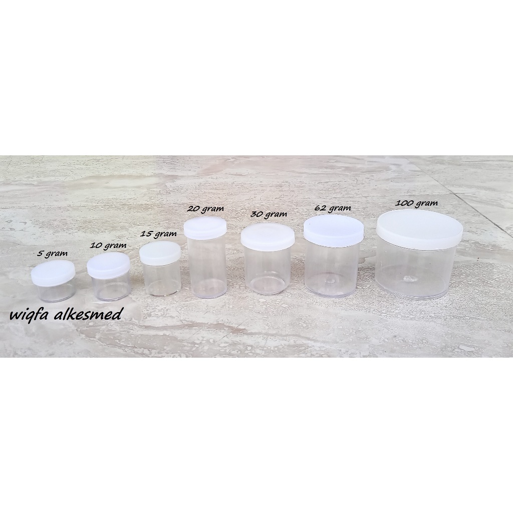 Pot Salep Plastik Bening Murah