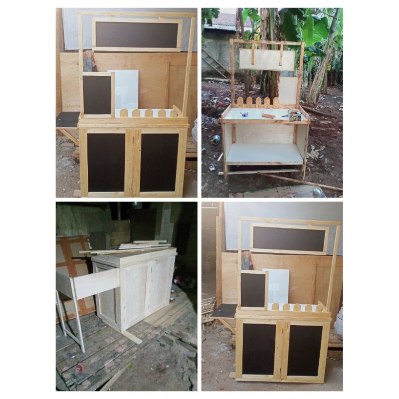 Booth portable | booth portable lipat untuk jualan | booth portable lipat |  booth portable kayu | b