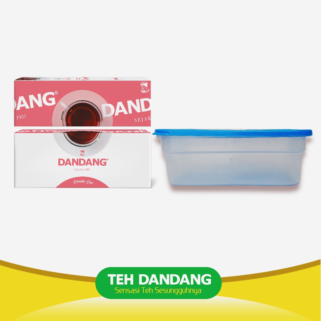 

Teh Dandang Vanilla FREE Containmini - Teh Celup isi 2 box @25 tea bag