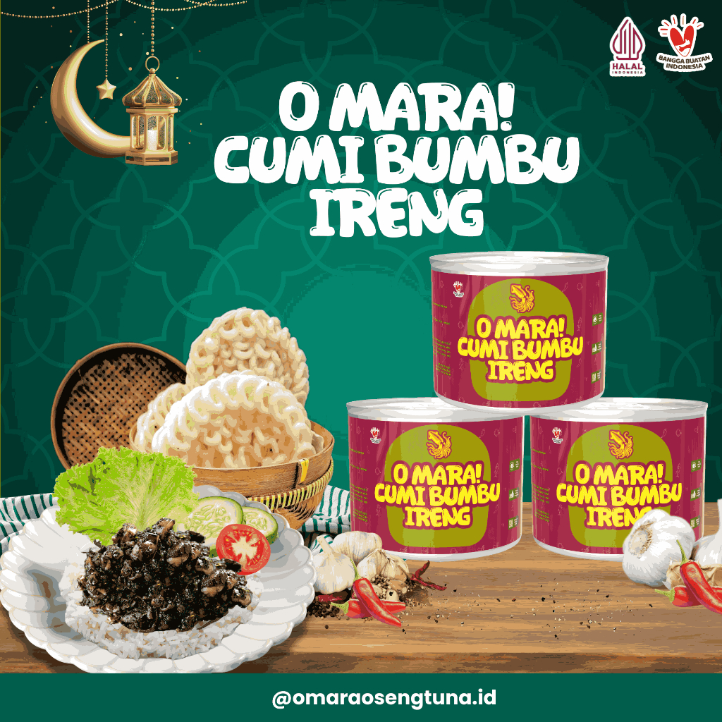 

Omara Cumi Bumbu Hitam 150g – Lauk Siap Saji, Pedas Gurih, Tahan Lama