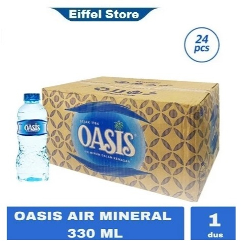 

OASIS 330 ML 1 DUS - AIR MINERAL / Air Mineral OASIS 330 ml / OASIS mini 330 ml x 24 pcs MURAH