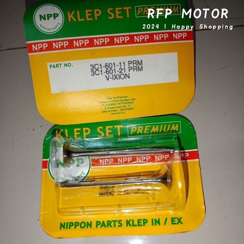 Klep NPP VIXION, JUPITER MX