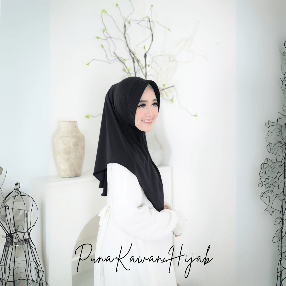 Hijab Bergo Sport Sporty JerseyUKURAN S-M-L/Bergo Sport/Hijab Instan/Kerudung Sport Jersey