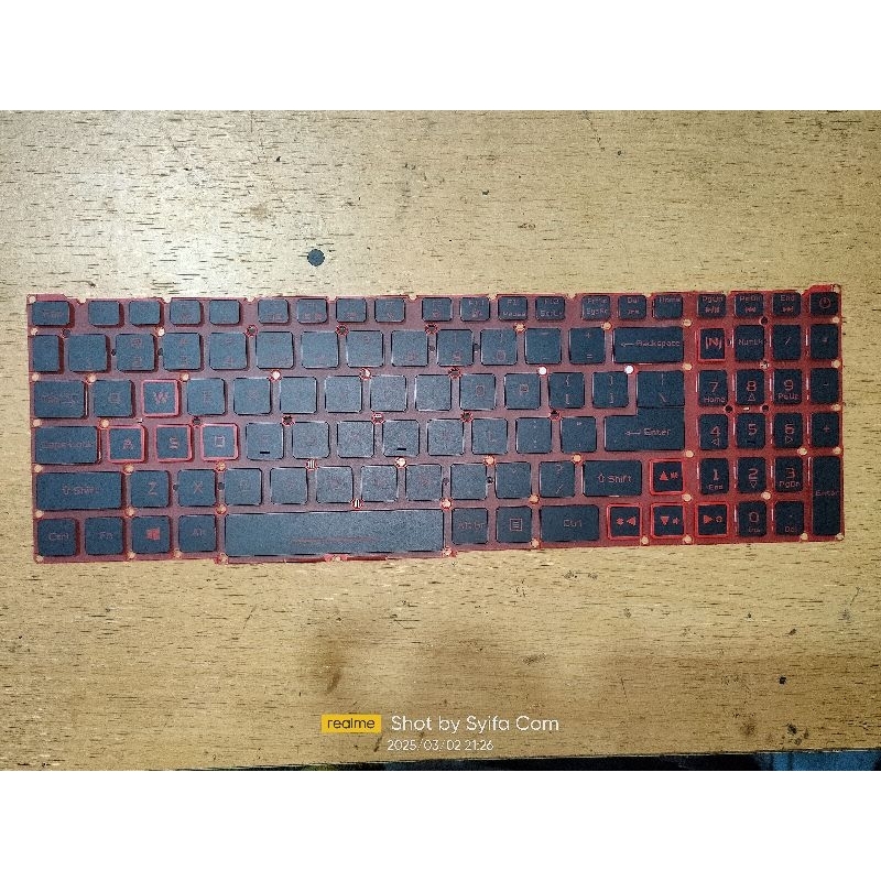 Keyboard acer nitro 5 AN515-44 AN515-54 backlight