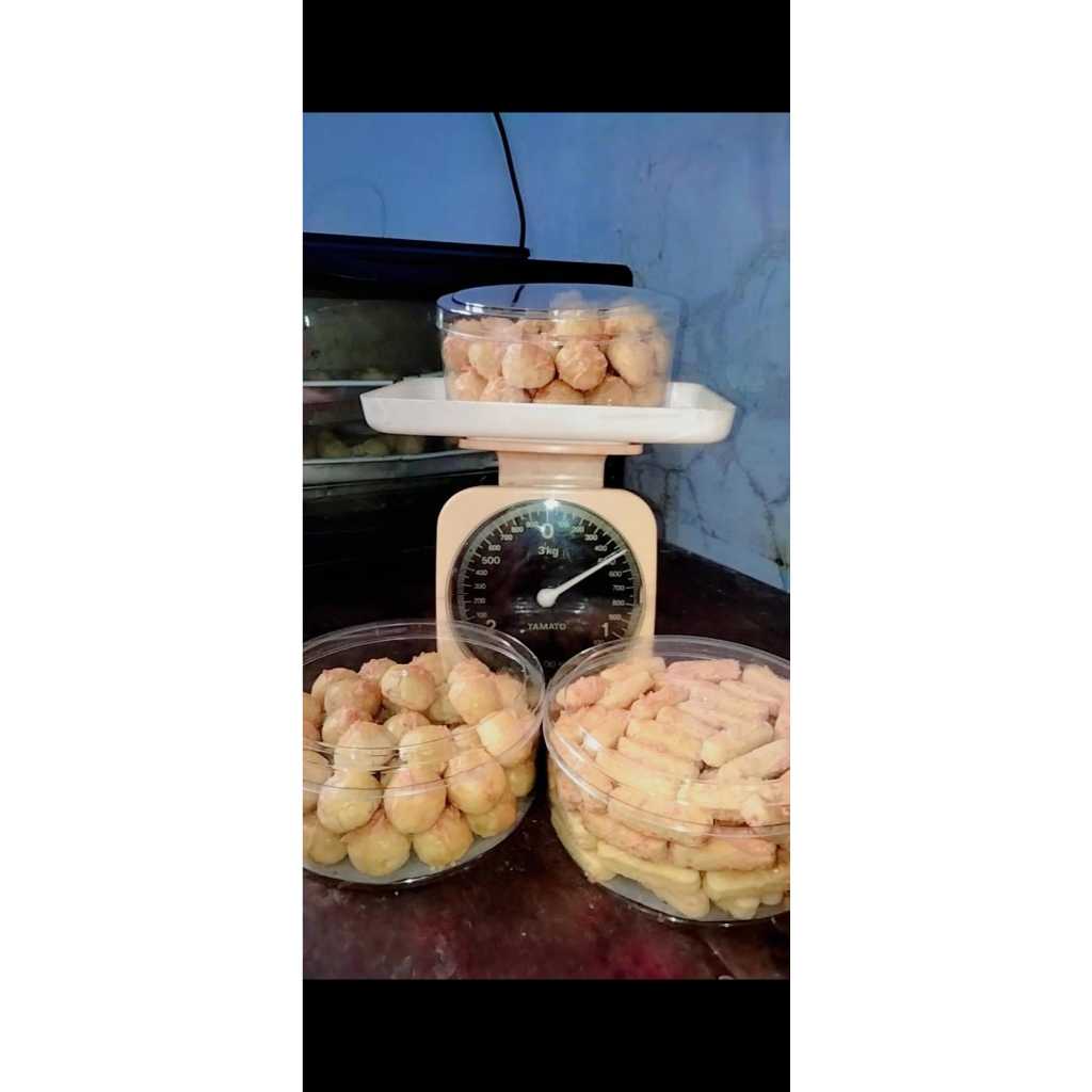 

Kue Kering Nastar Klasik 500gr / Kue Kastengel Keju Kue Kering 500gr