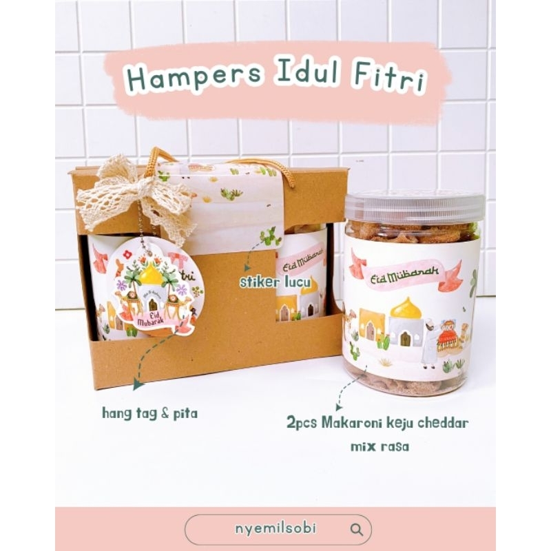 

Hampers Idul Fitri / Parcel Lebaran - 2 pcs Makaroni Keju Cheddar 200gr