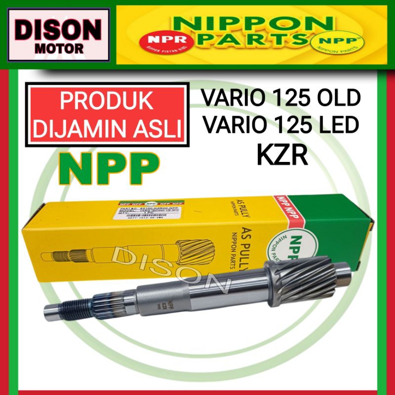 As pully npp Vario 125 old Vario 125 Led KZR original as pulley puli npp