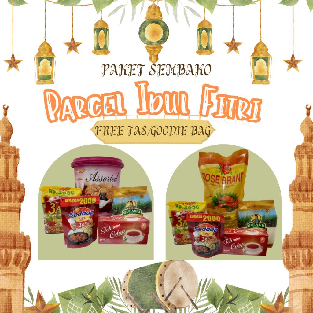 

PARCEL LEBARAN MURAH HEMAT/HAMPERS LEBARAN/HAMPERS IDUL FITRI/PARCEL IDUL FITRI/PAKET SEMBAKO IDUL FITRI/LEBARAN
