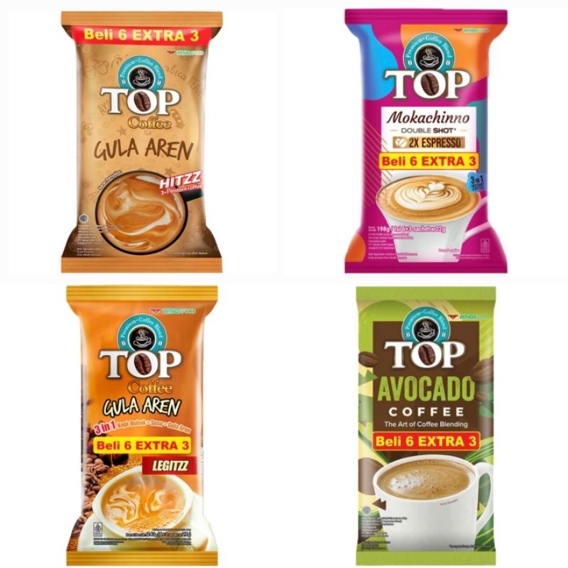 

TOP Coffee Kopi Siap Saji Instan 9 x 22 g