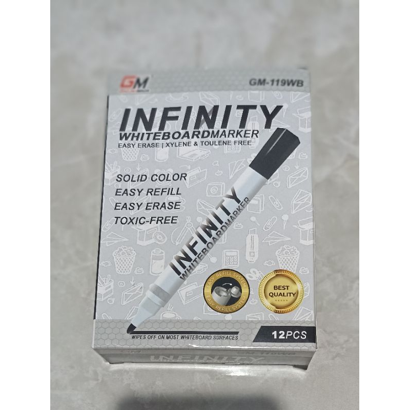 

SPIDOL INFINITY WHITE BOARD MARKER (12pcs)