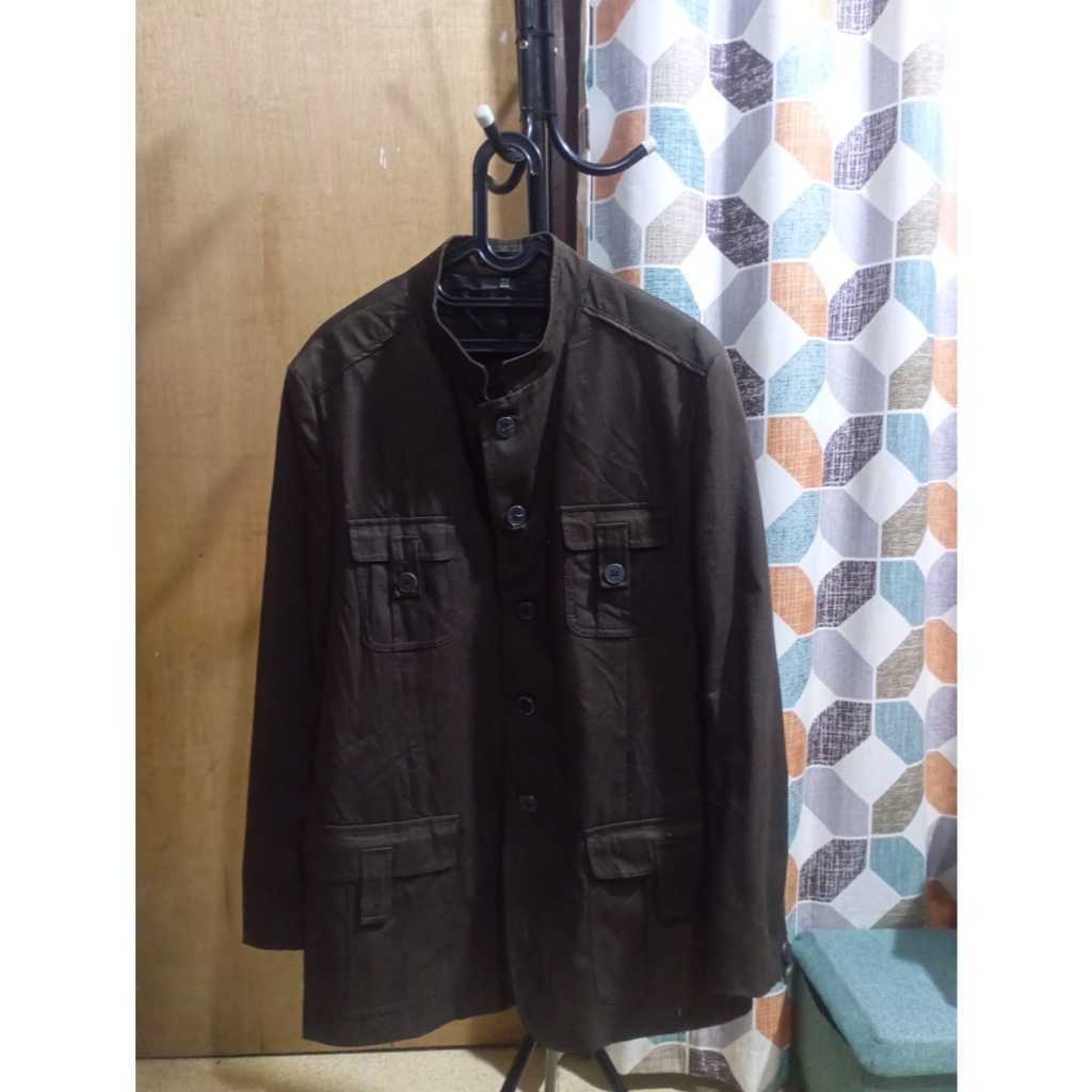 Jasko Zara Man-Jas Koko Brand Zara Man Warna Coklat Tua