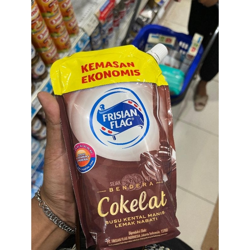 

Susu Frisian Flag kental Manis rasa Coklat dan Putih 545ml