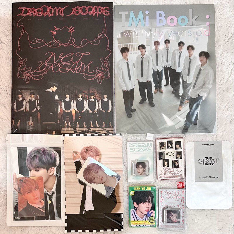 ALL MD SEALED OFFICIAL JENO JISUNG NCT DREAM YU JIN ZEROBASEONE ZB1 ALBUM DREAM()SCAPE TMI BOOK ENHY